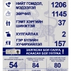 Сар шинийн өдрүүдэд улсын хэмжээнд 684 хүн эрүүлжүүлэгдэж, гэр бүлийн хүчирхийллийн 529 дуудлага бүртгэгджээ