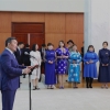 Монгол Улсын Ерөнхийлөгч Х.Баттулга ээжүүдэд Алдарт эхийн одон гардууллаа