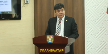 Багануур дүүргийн Засаг дарга мэдээлэл хийв
