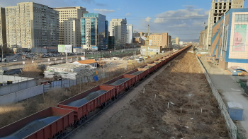 УБТЗ хүнд жинтэй, урт бүрэлдэхүүнтэй галт тэрэг туршилтаар аялууллаа
