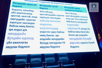 Жендерийн үндэсний хорооноос сургалт зохион байгууллаа